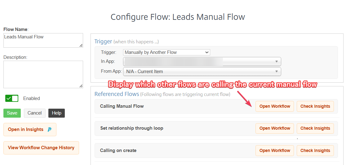 GlobiFlow Manual Flow Caller List & Jump Links